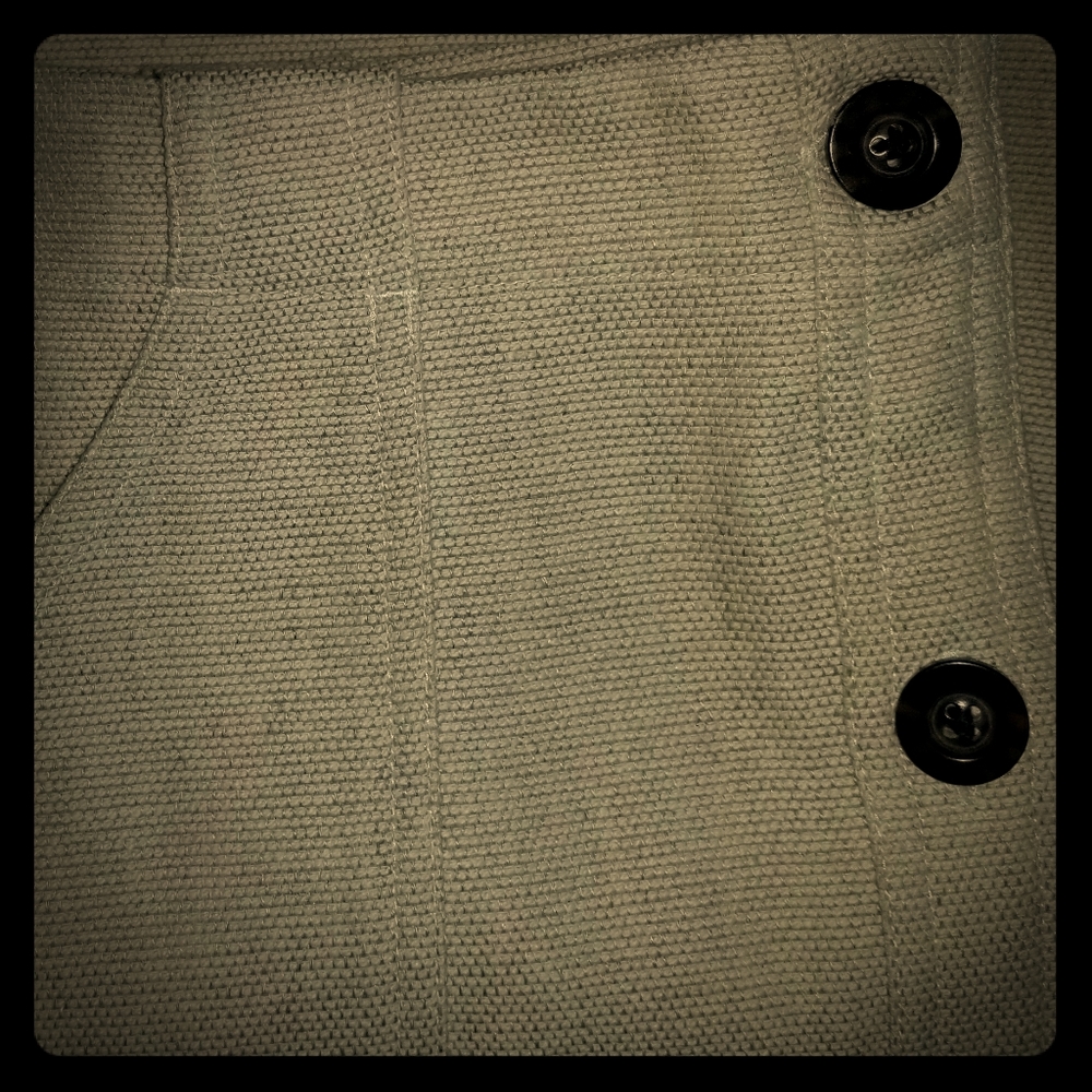 Aline Canvas Mini Skirt